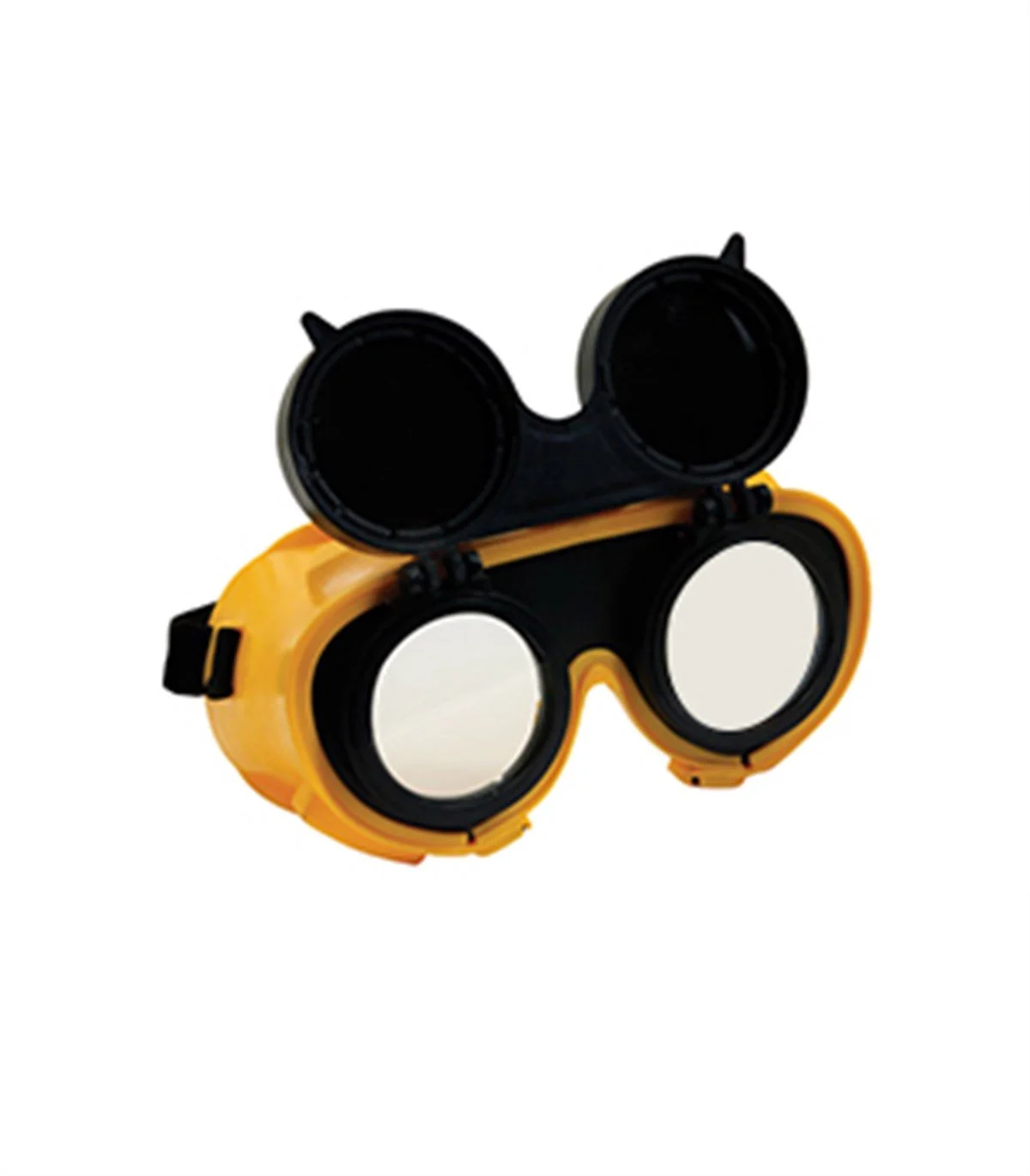 Çift Maksatlı Kaynak Gözlüğü Siyah Camlı