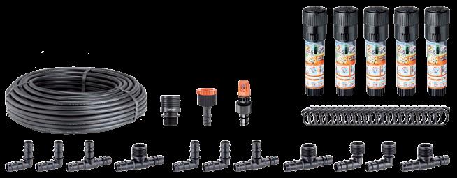 Gizli Fıskiye Sistemi Set  50m²