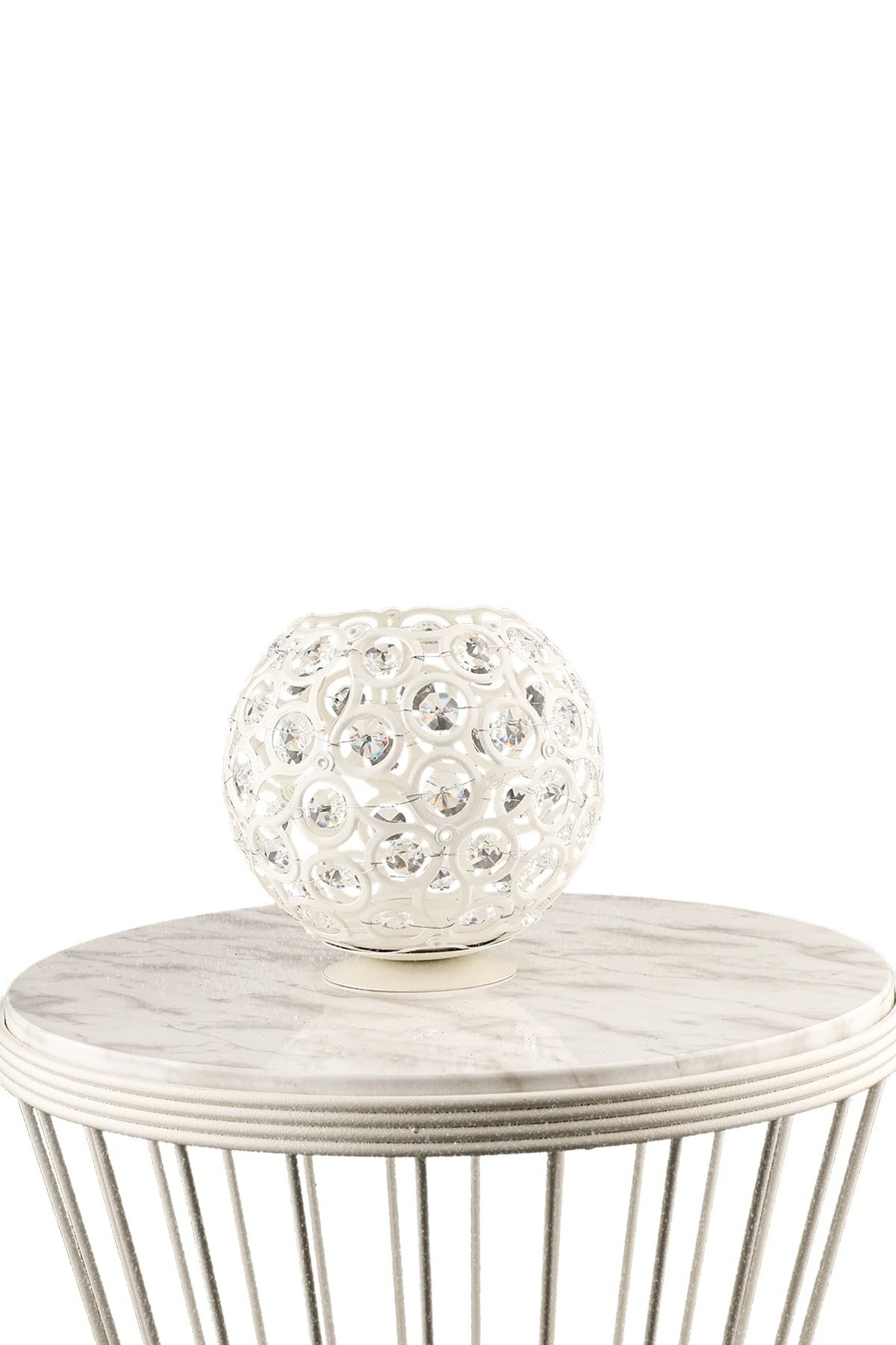 Mumluk Metal Germeç Beyaz