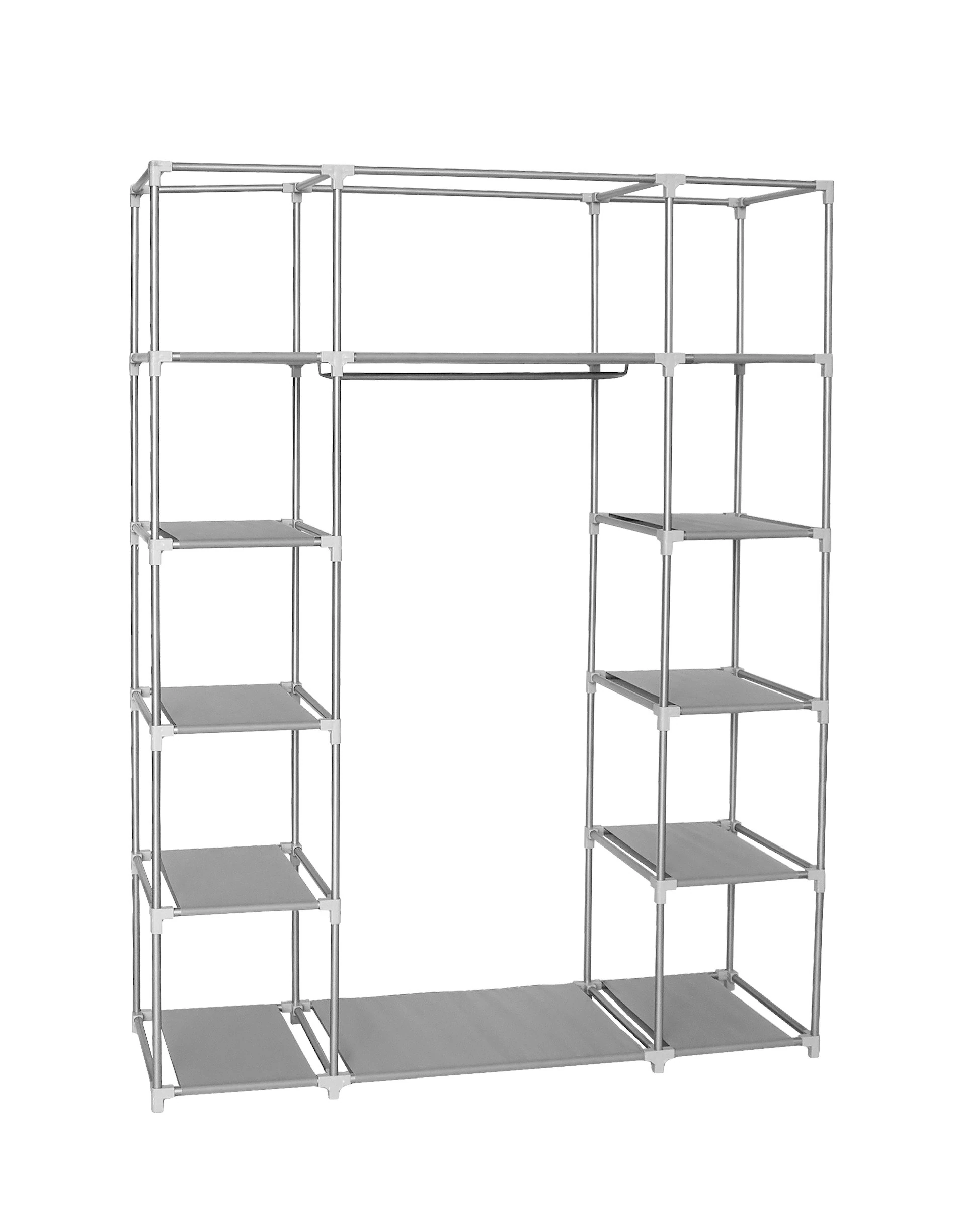 Bez Dolap 12 Göz Gri Ruba 130x162cm