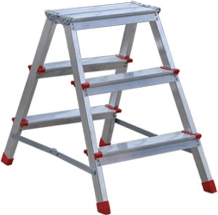 Alüminyum  Merdiven Çift çıkışlı 3 Basamaklı