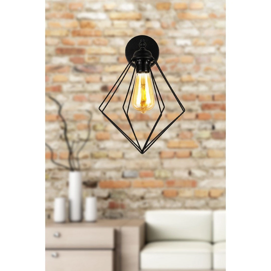 Lina Avize Aplik Siyah