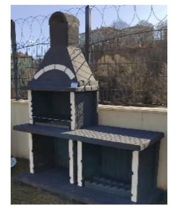 Barbekü Big King Set Üstü Ponza 180x70cm