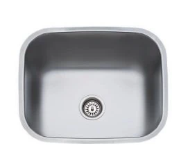 Paslanmaz  Ç.Evye Tek Göz 38*48cm Tezgahaltı