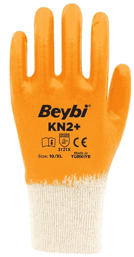 Nitril Sarı Eldiven No:10 Çift