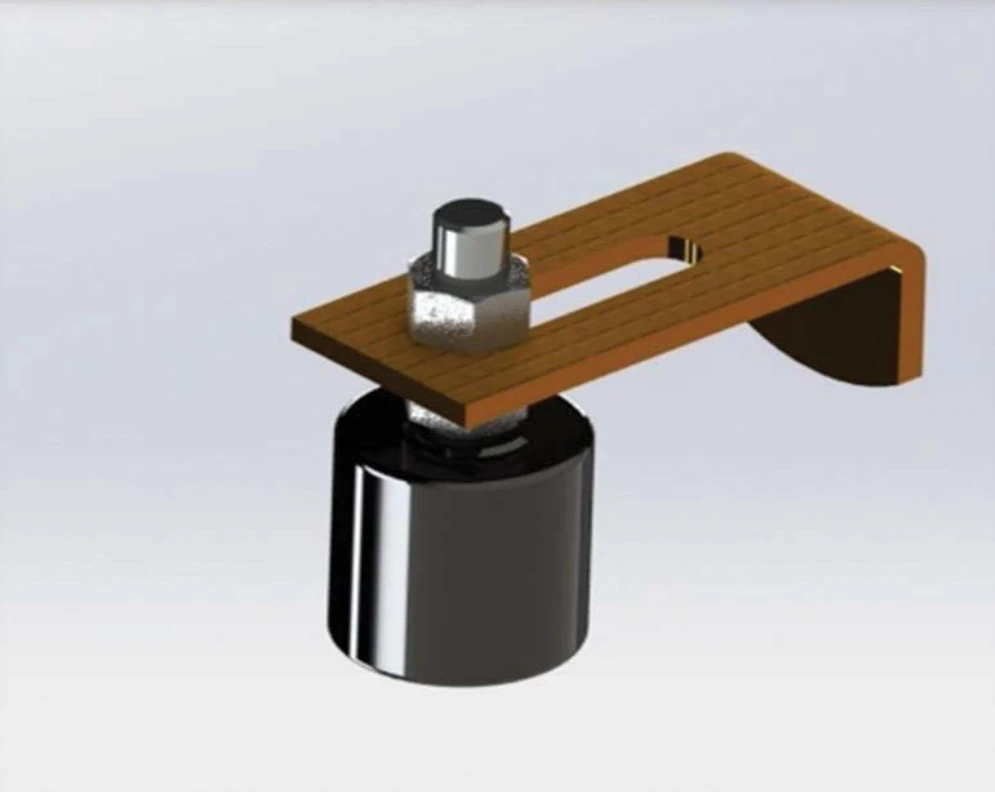 PVC Yarım Ayarlı Plasik Denge Makarası 42mm