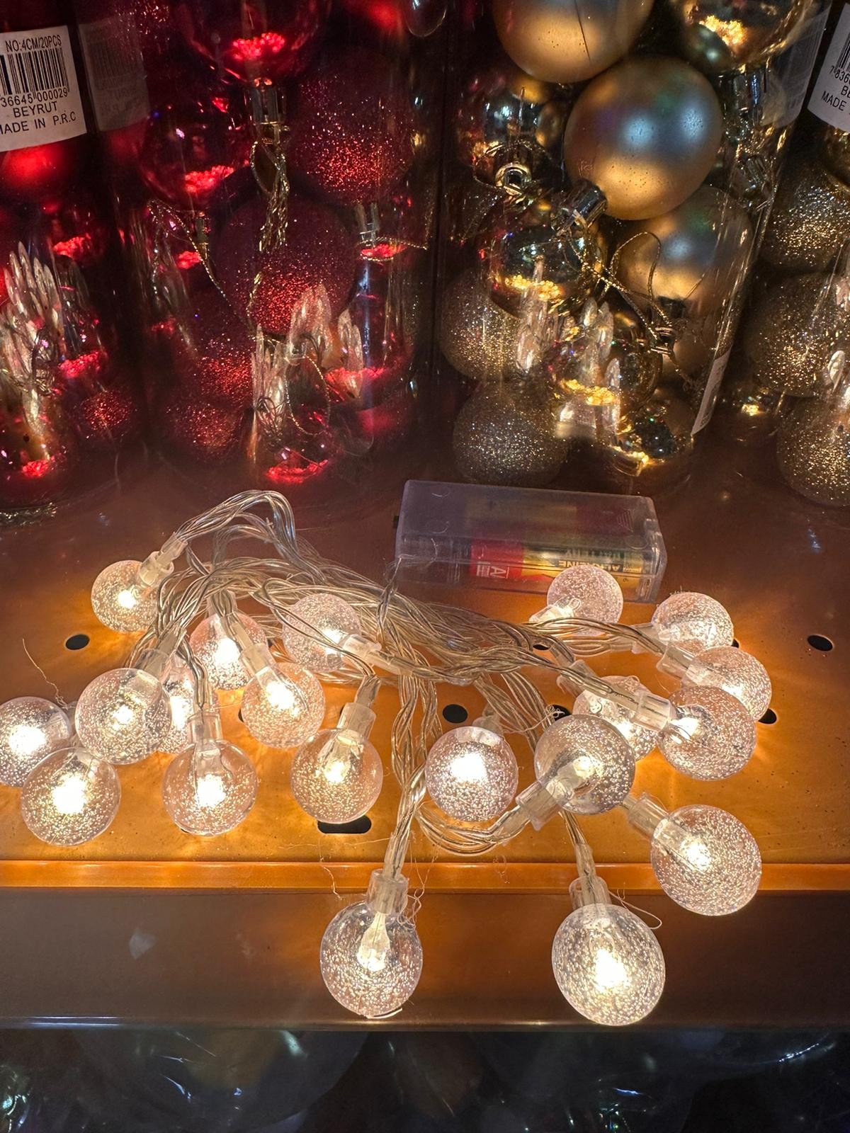 Yılbaşı Led Işık Kristal