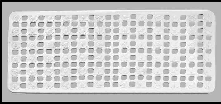 Tappetino BanyoMatı D.Dörtgen Kaydırmaz Byz74x35cm