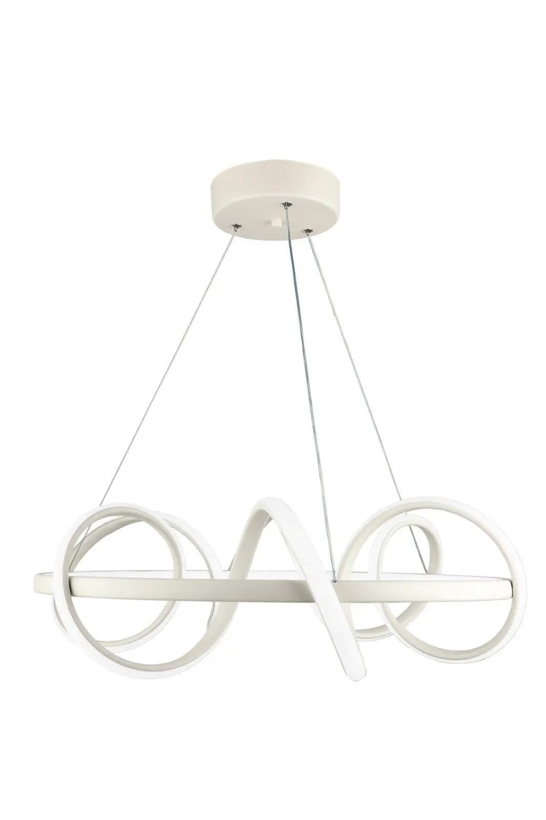 Saturn LED Chandelier 55' White