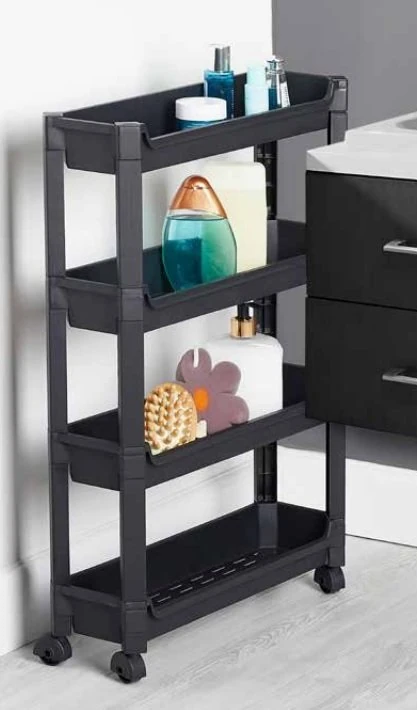 Tekerlekli  Düzenleyici Rafty 5 Katlı 46x14x85cm