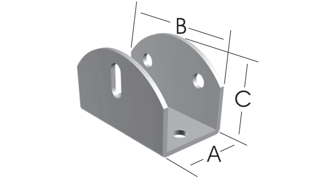 Panel Duvar Bağlantısı U Tipi