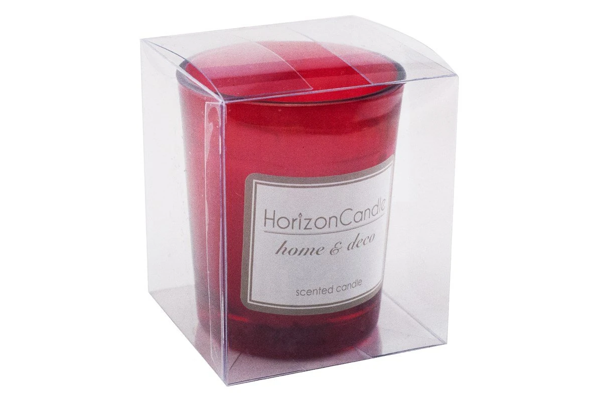 Mum Bardak 6,5*8cm Kırmızı