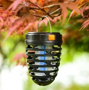 Sinek Tuzağı Pilli Lamba Kova Siyah 9x8.3x12.5cm