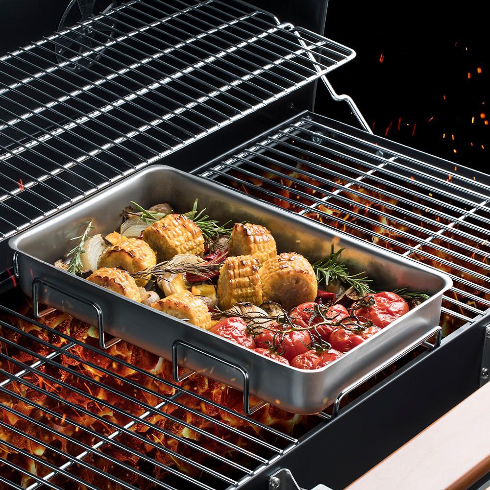 Izgara Tavası Paslanmaz  22X35cm