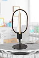 Masa Lambası Ledli Göktuğ Siyah