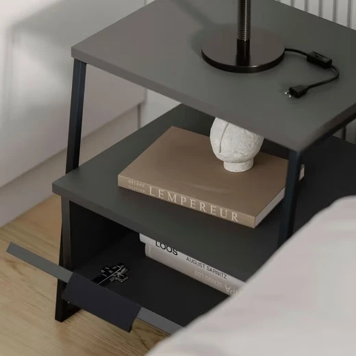 Komodin Pal Antrasit 50*45*40cm