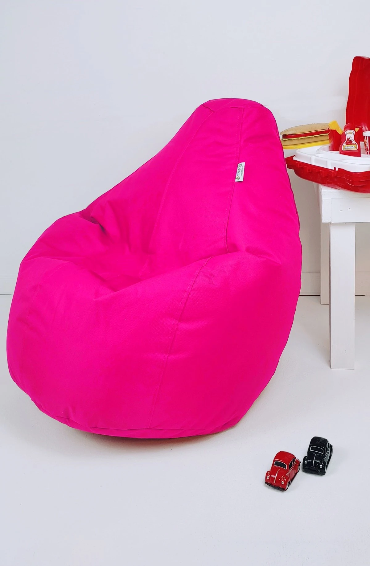 Armut Koltuk Mini Damla Pembe 50x50x20cm