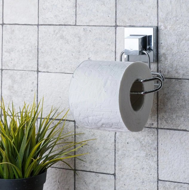 Yapışkanlı Yedek Gövde Aparatı Krom