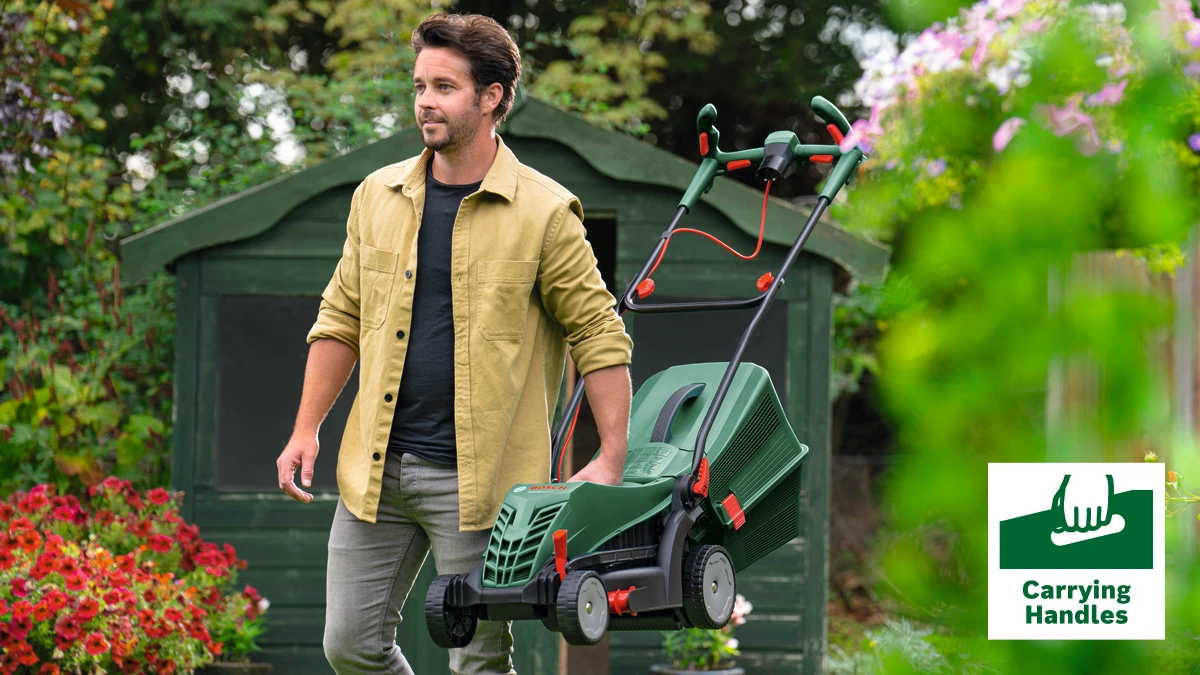 BOSCH Çim Biçme Elektrikli ROTAK37-555 1400W