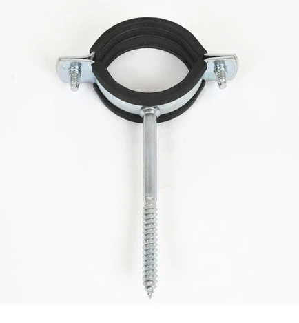 Boru Kelepçesi Kauçuklu Tirfon 4" Uzun