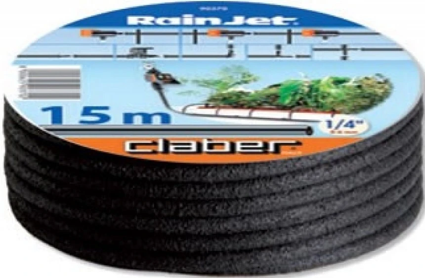 Gözenekli Siyah Hortum 1/4" 15mt.