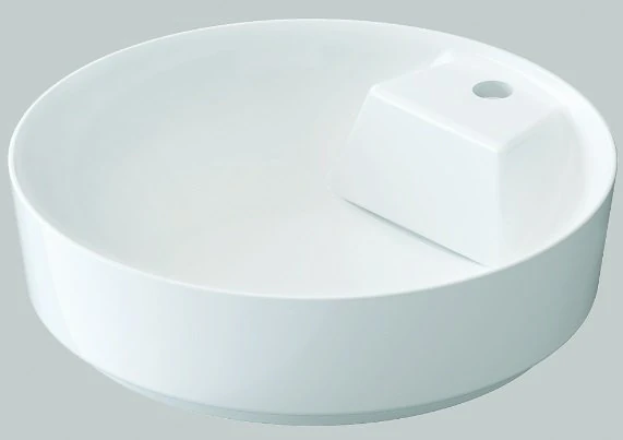 Slim Daire Tezgah Üstü Lavabo 48cm