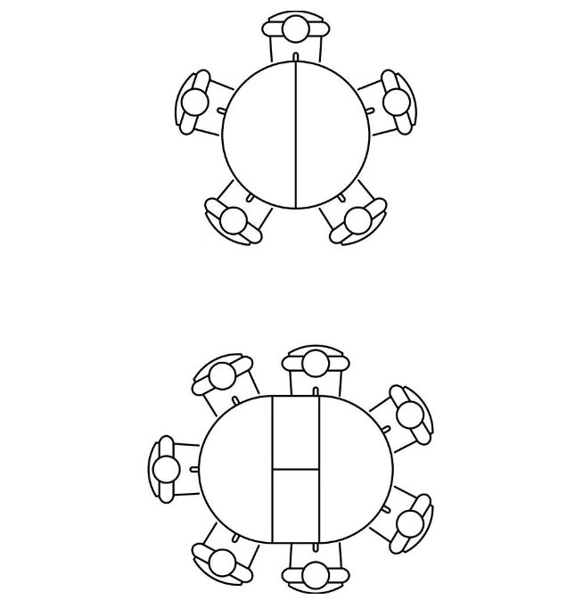 Masa Dobok Cosmos Siyah Gölge Açılır 110*35cm