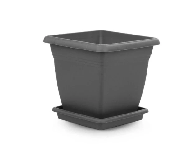 Villa Kare Saksı 110 Lt. No 6 Antrasit