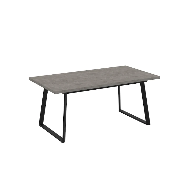 Masa Lavinya Retro Taş Desen Gri 170*60cm