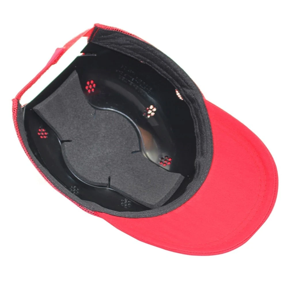 Şapka Darbe Emici Kırmızı Kep Baret