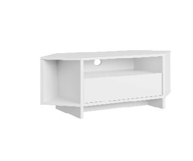 TV Sehpası Köşe Beyaz 98.7*45*35cm