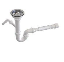 S Sifon Makine Çıkışlı Ø40 Kafa115