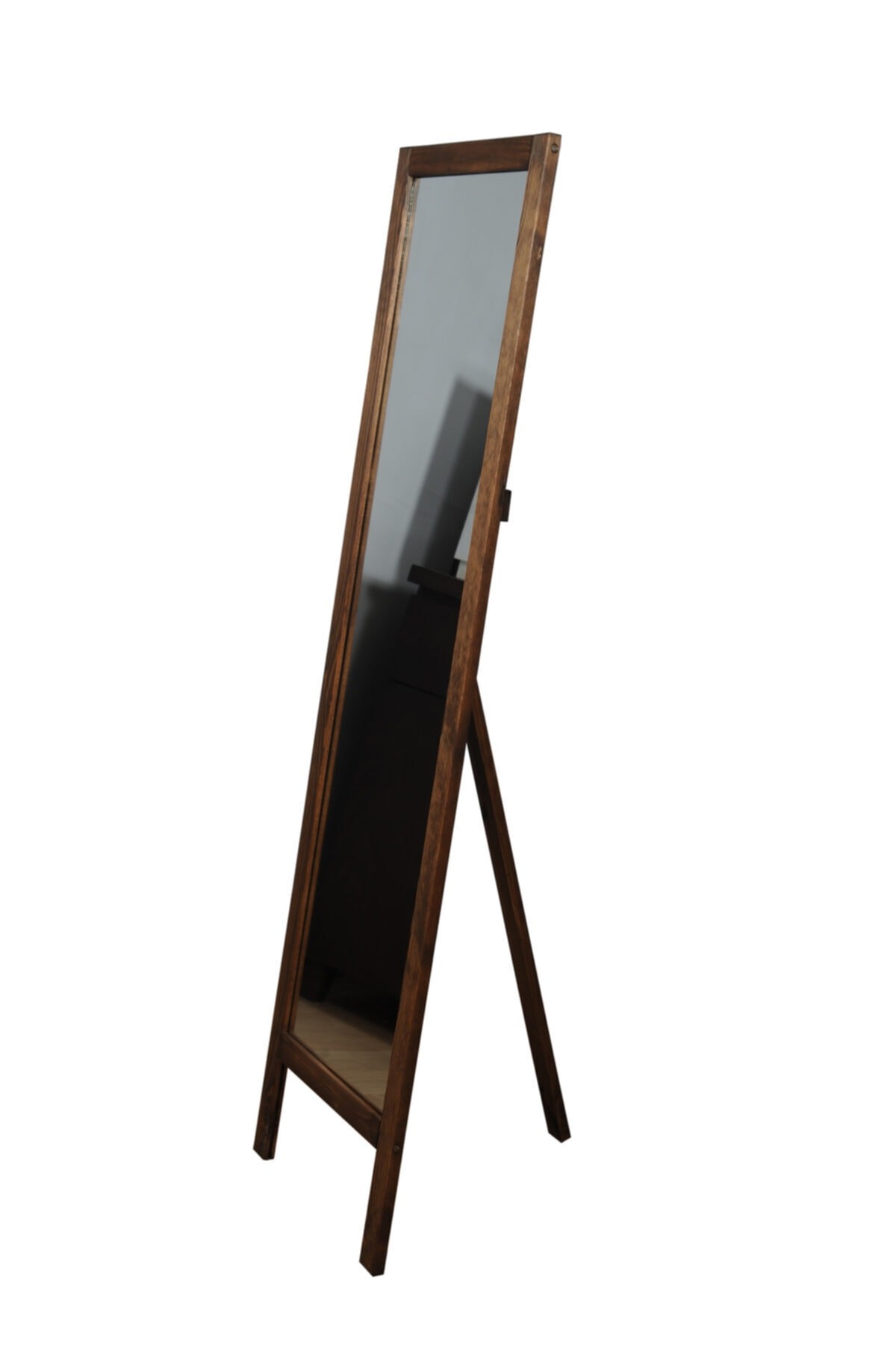 Ahşap Ayaklı Boy Ayna  41x145cm