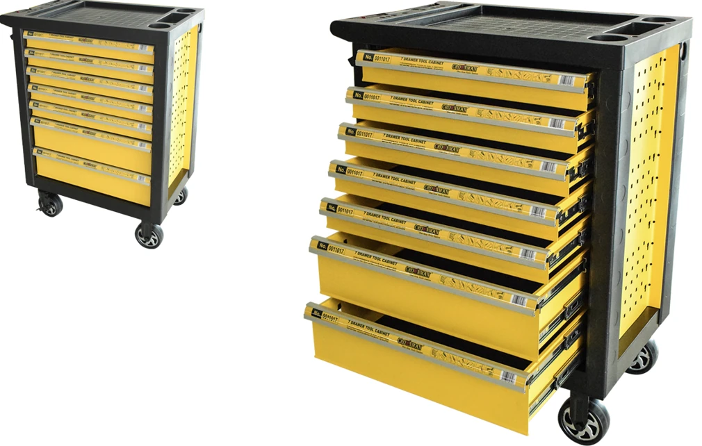 Alet Arabası 7 Çekmeceli Kilitli