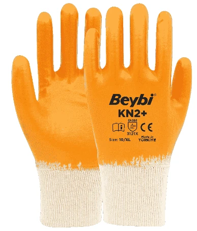 Nitril Sarı Eldiven No:10 Çift