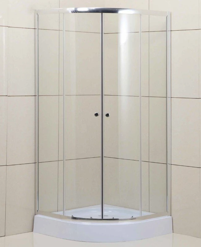 Duş Kabin Ovl 90*90*185cm 4mmŞeffaf Temper CamKrom