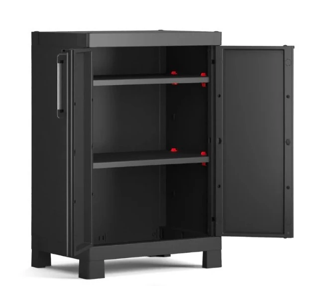 DETROIT Kısa Dolap Siyah 65*45*97cm