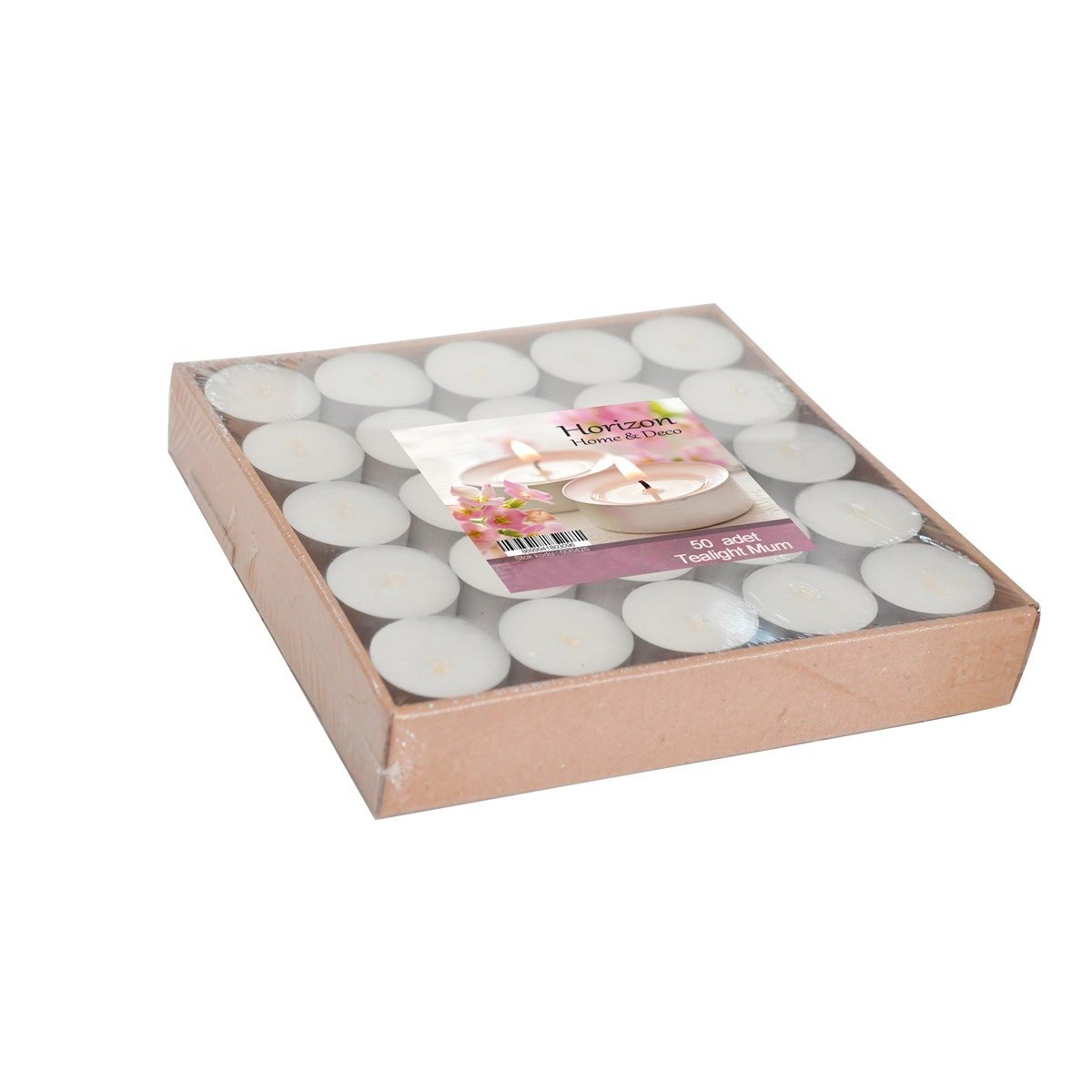 Mum Tealight Eko 50'li Beyaz