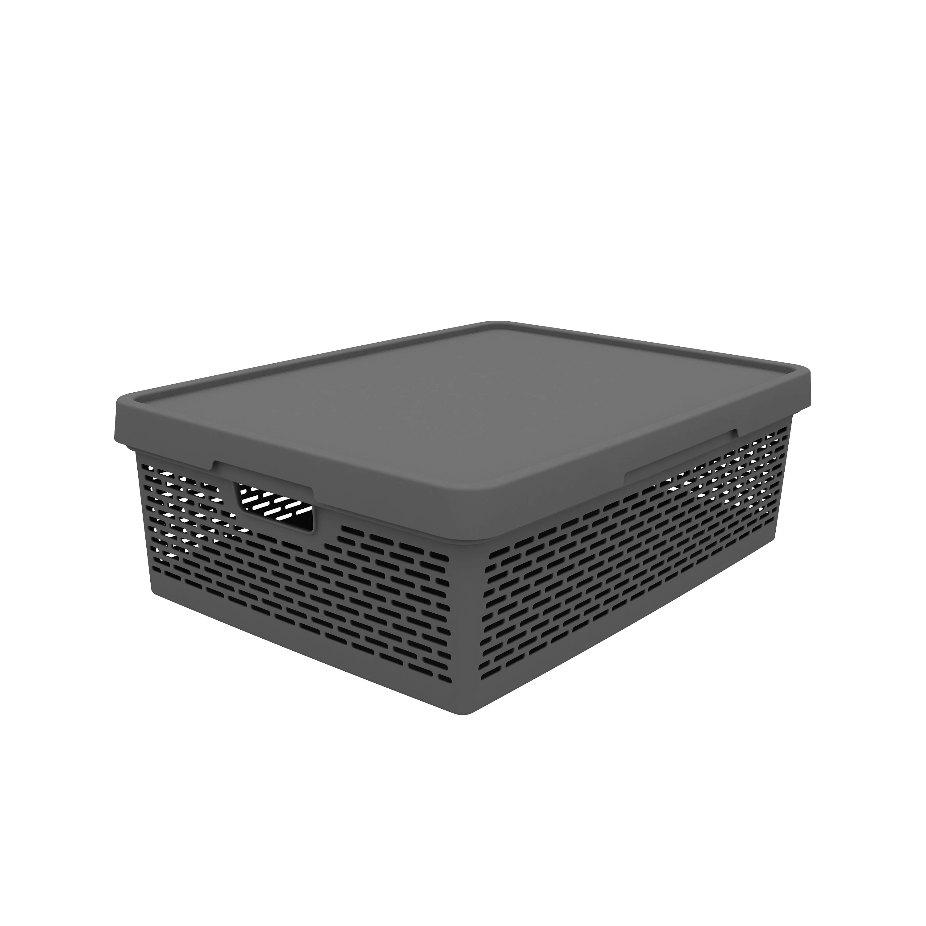 ÇAMAŞIR SEPETİ Q-BASKET GRİ 36LT