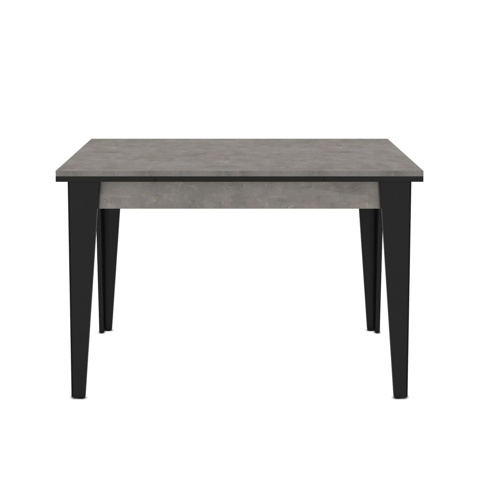 Masa Begüm Retro Gümüş-Siyah 120*75*76cm