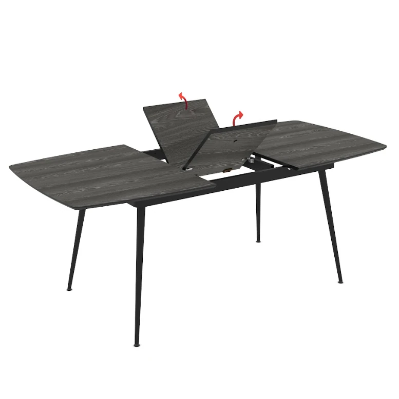 Masa Yense Dining Lumiera Siyah 145*40cm