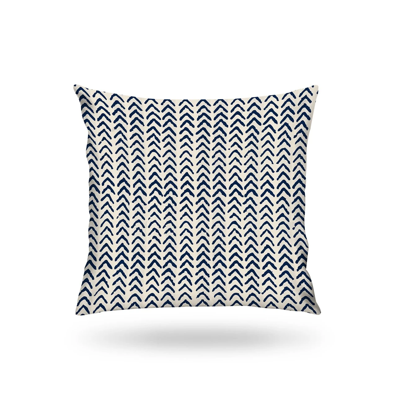 Kırlent Kılıfı İsk. Desen Mavi-Beyaz 43x43cm