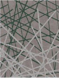 Geometrica Gri Halı 80*140cm