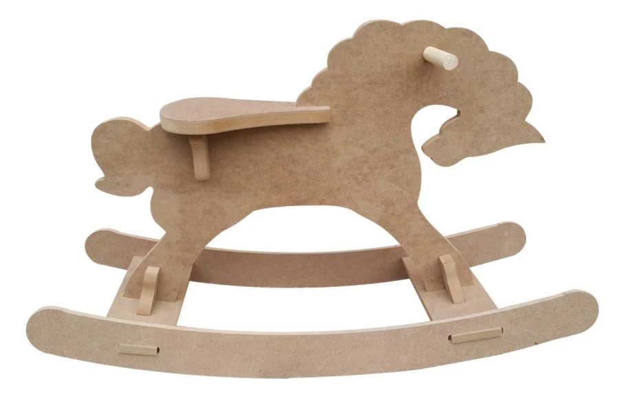 Ahşap Sallanan At Demonte