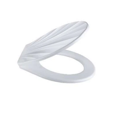 Klozet Kapağı Plastik Beyaz 43x30cm