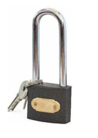 Asma Kilit Uzun Gri 38mm TRI-CIRCLE