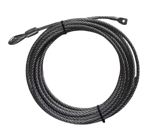 Çelik Halat Siyah 6*36 12mm