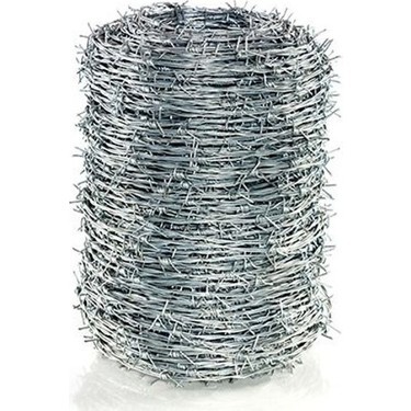 Dikenli Tel Galvanizli 250 Metre Rulo 12,30 Kg.
