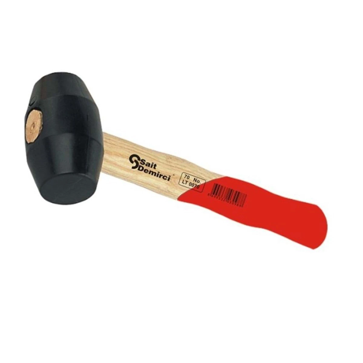 Lastik Tokmak Ahşap Saplı No:60