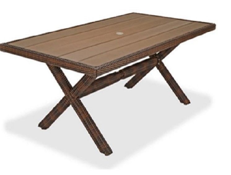 Oregon Rattan Masa Dikdörtgen 215cm